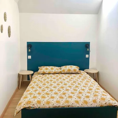 아파트 Le Blue, Spacieux, Design Et Chaleureux