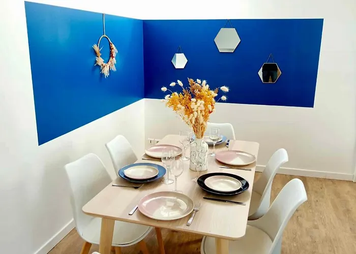 Appartement Le Blue, Spacieux, Design Et Chaleureux