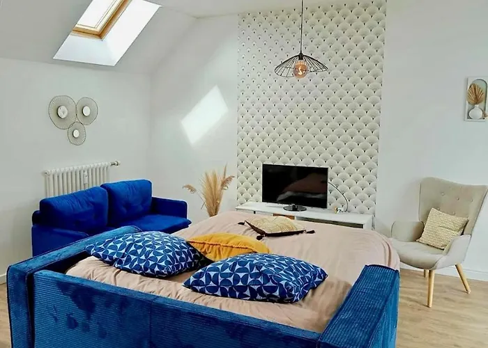 Appartement Le Blue, Spacieux, Design Et Chaleureux